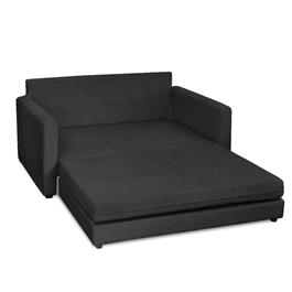 Sofá Cama Avalon 2 cuerpos Chenille Jumper Gris Oscuro 160 X 100  Fullconfort