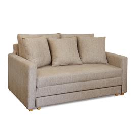 Sofá Cama Avalon 2 cuerpos Chenille Jumper Habano 160 X 100  Fullconfort
