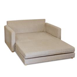 Sofá Cama Avalon 2 cuerpos Chenille Jumper Habano 160 X 100  Fullconfort