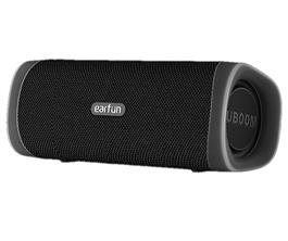 Parlante Inalámbrico EarFun Uboom L Negro con Sonido 360° y Resistencia al Agua