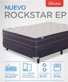 Colchón Suavestar Rockstar Euro Pillow 190x140x030                         
