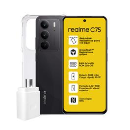 Celular Realme C75 6.7" Full HD  256GB NFC Negro                           