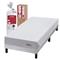 Conjunto Sommier en caja y Colchón Zafiro Express Light de 1 plaza 80x190