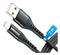 Dehuka Cable USB Compatible con iPhone iPad Airpod 2 Mts